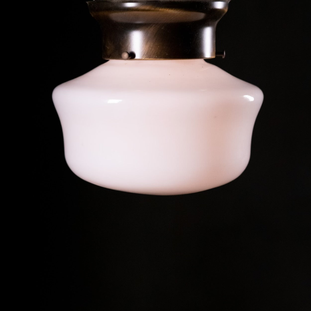 1930 Simple Brass Flush Mount