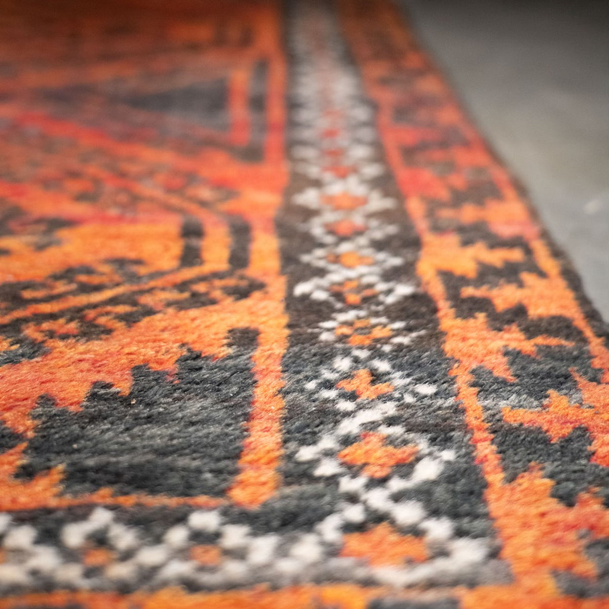 1950 Wool Rug Vintage C 1950 Wool Carpet