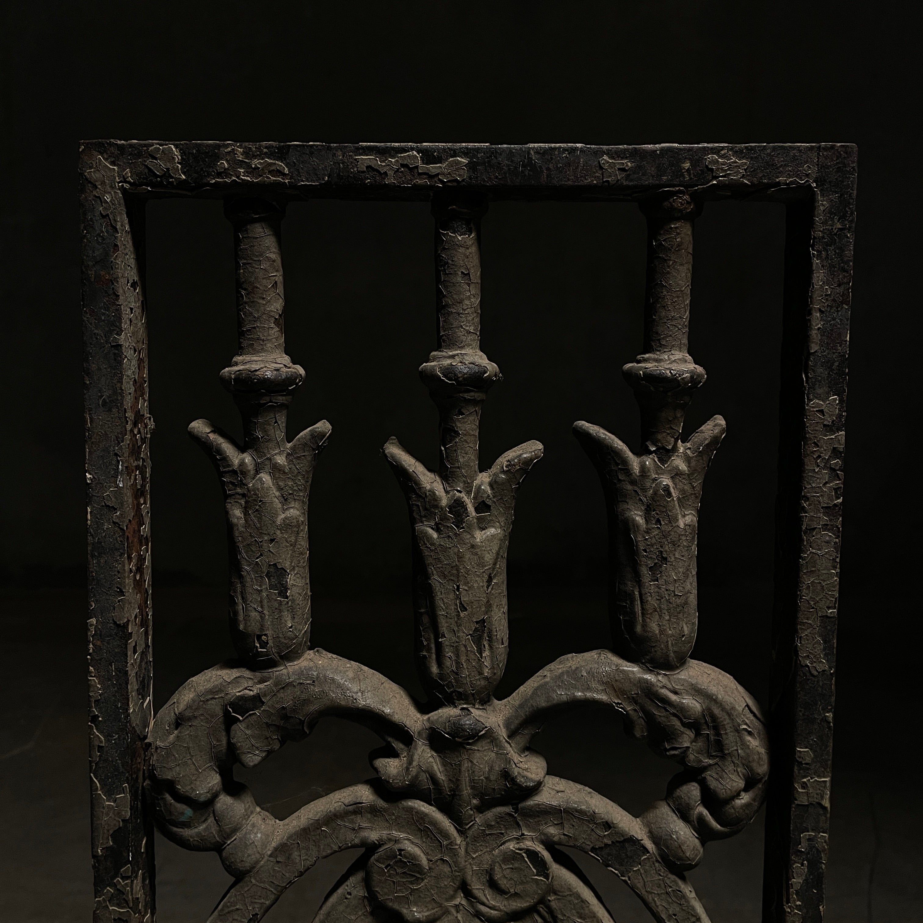 1880 Decorative Iron Panel