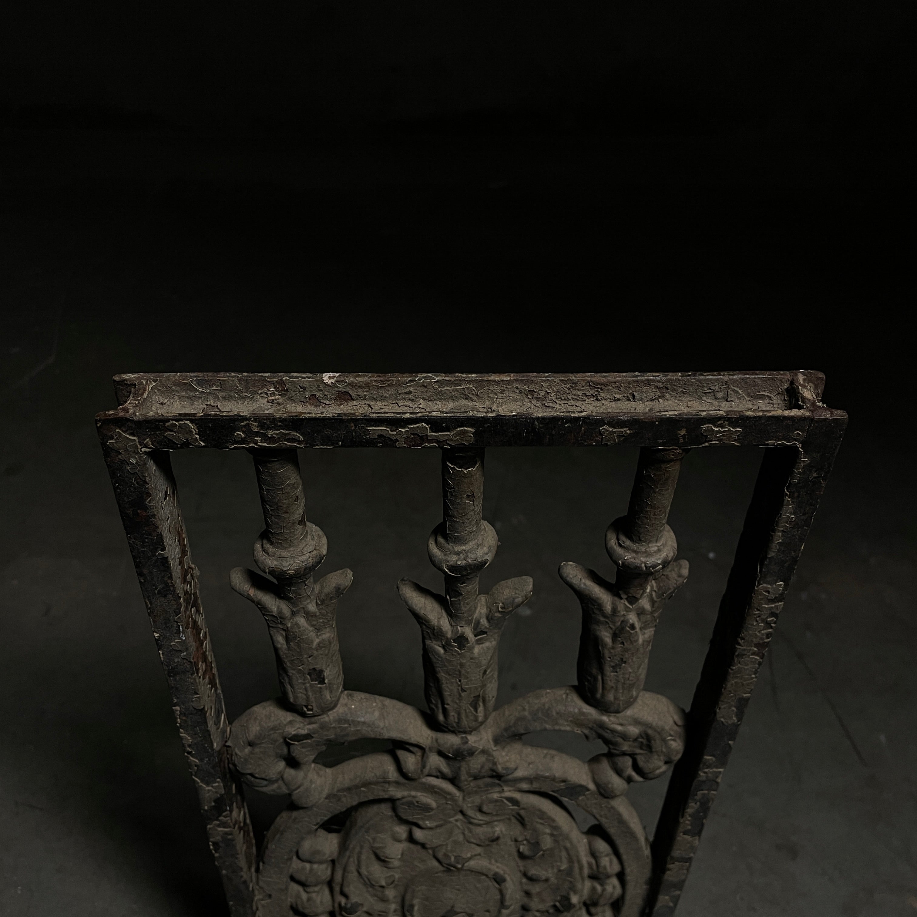1880 Decorative Iron Panel