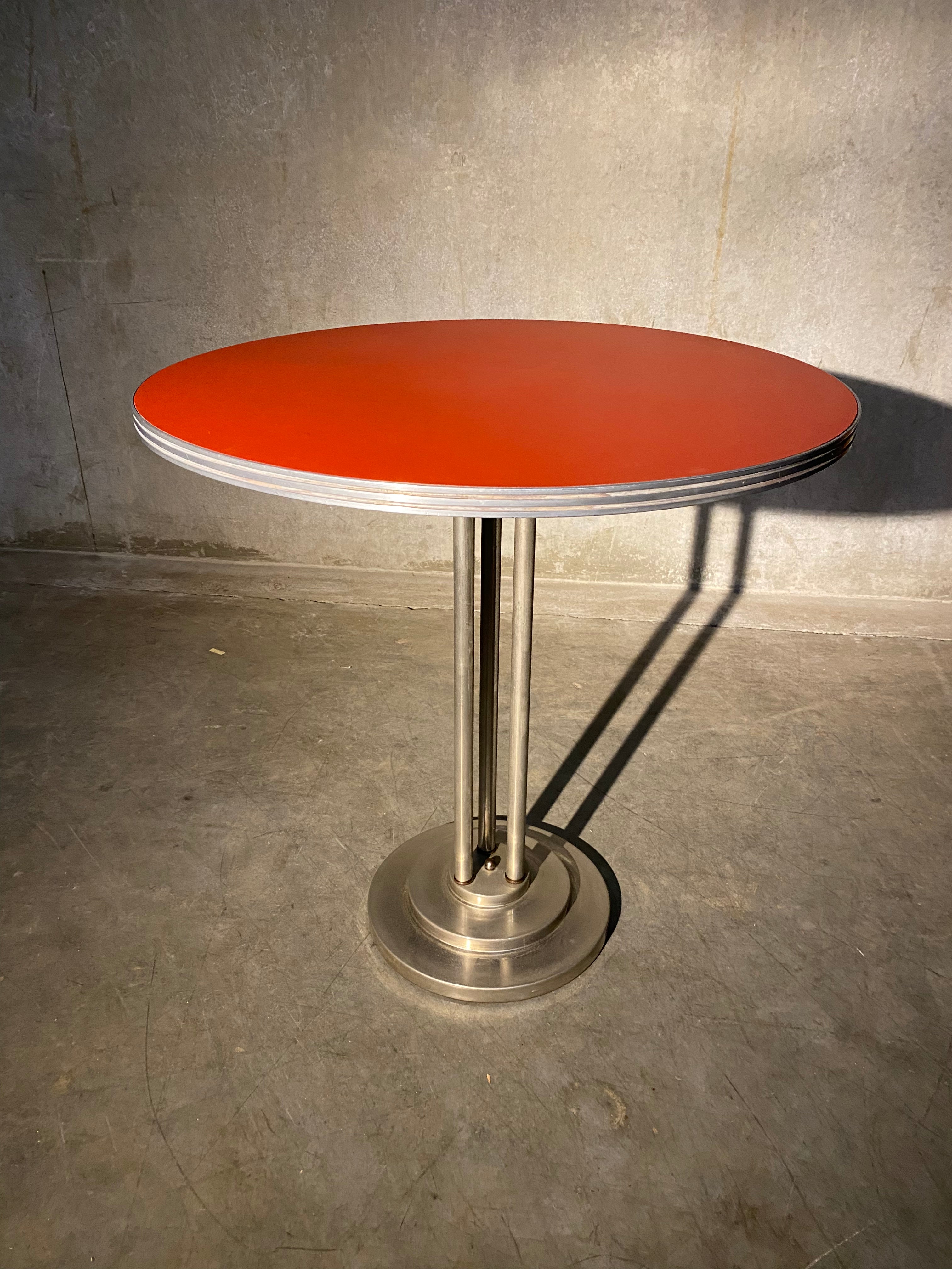 American Art Art Deco Table by Wolfgang Hoffmann | Scott Landon Antiques and Interiors.