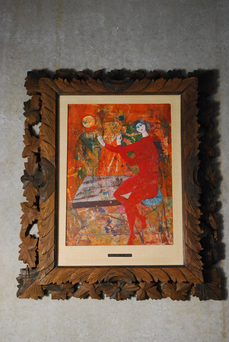 Luciano Spazzali Italian Signed oil painting | Scott Landon Antiques and Interiors.