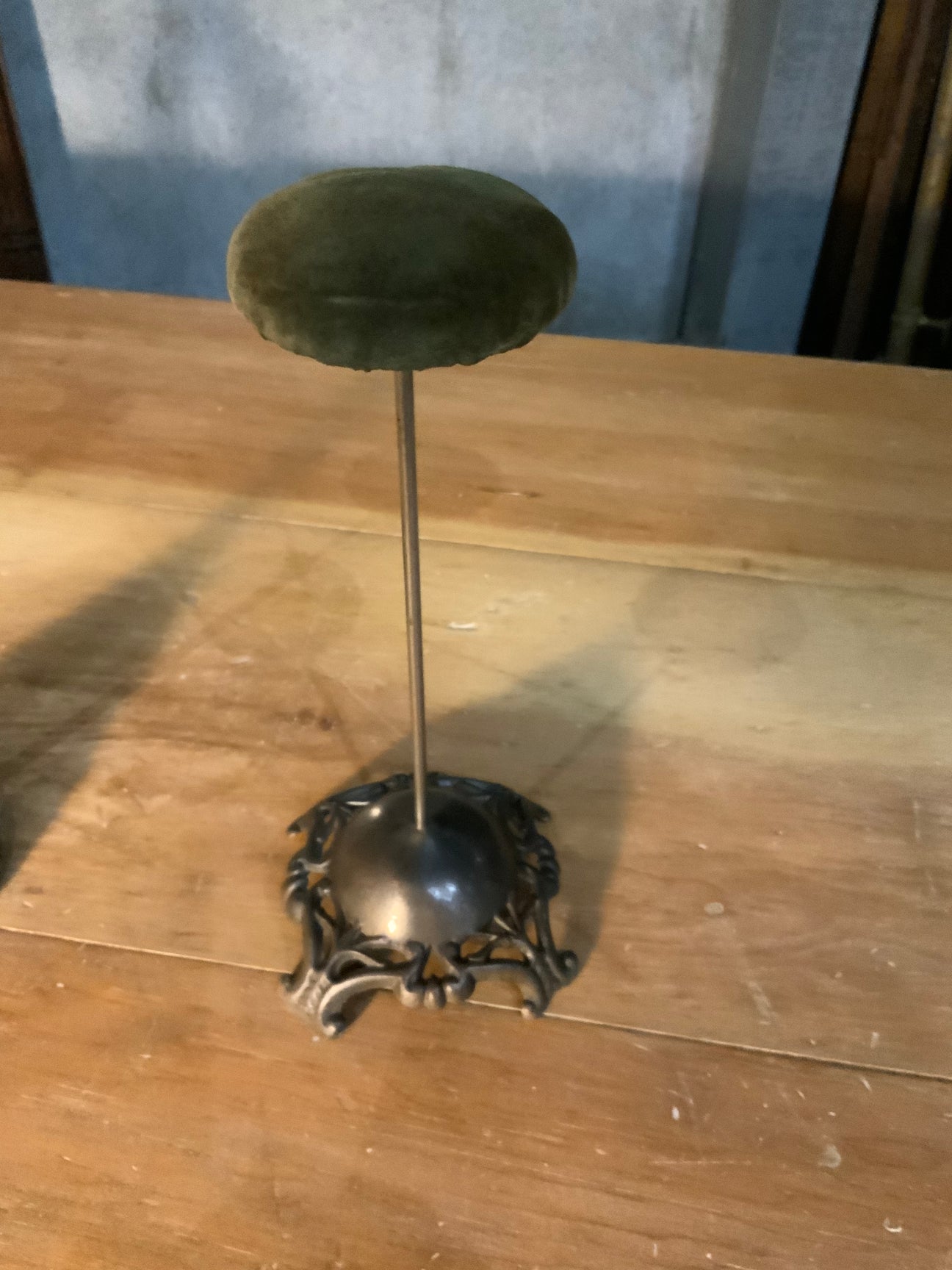 Vintage tabletop sales hat stand