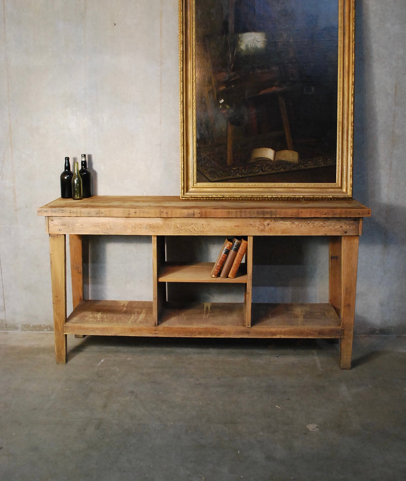 1930 PRIMITIVE STYLE  Console table | Scott Landon Antiques and Interiors.