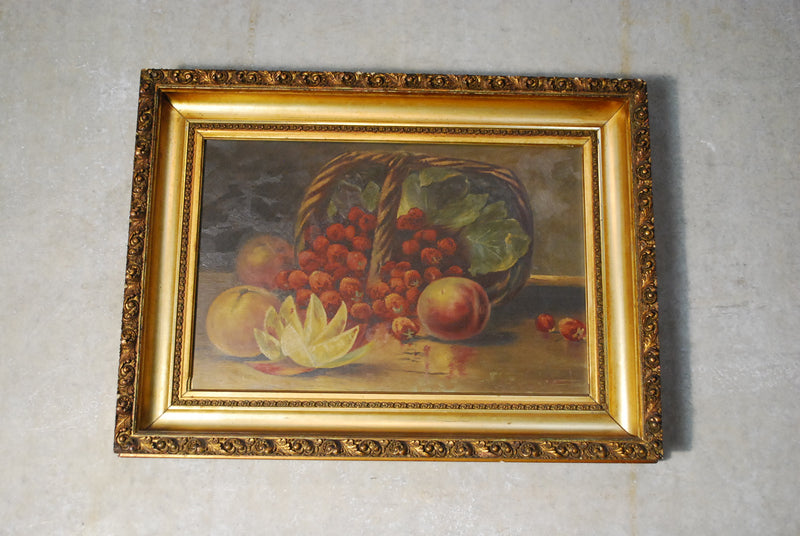 1890-1900 Oil Still-life Painting | Scott Landon Antiques and Interiors.