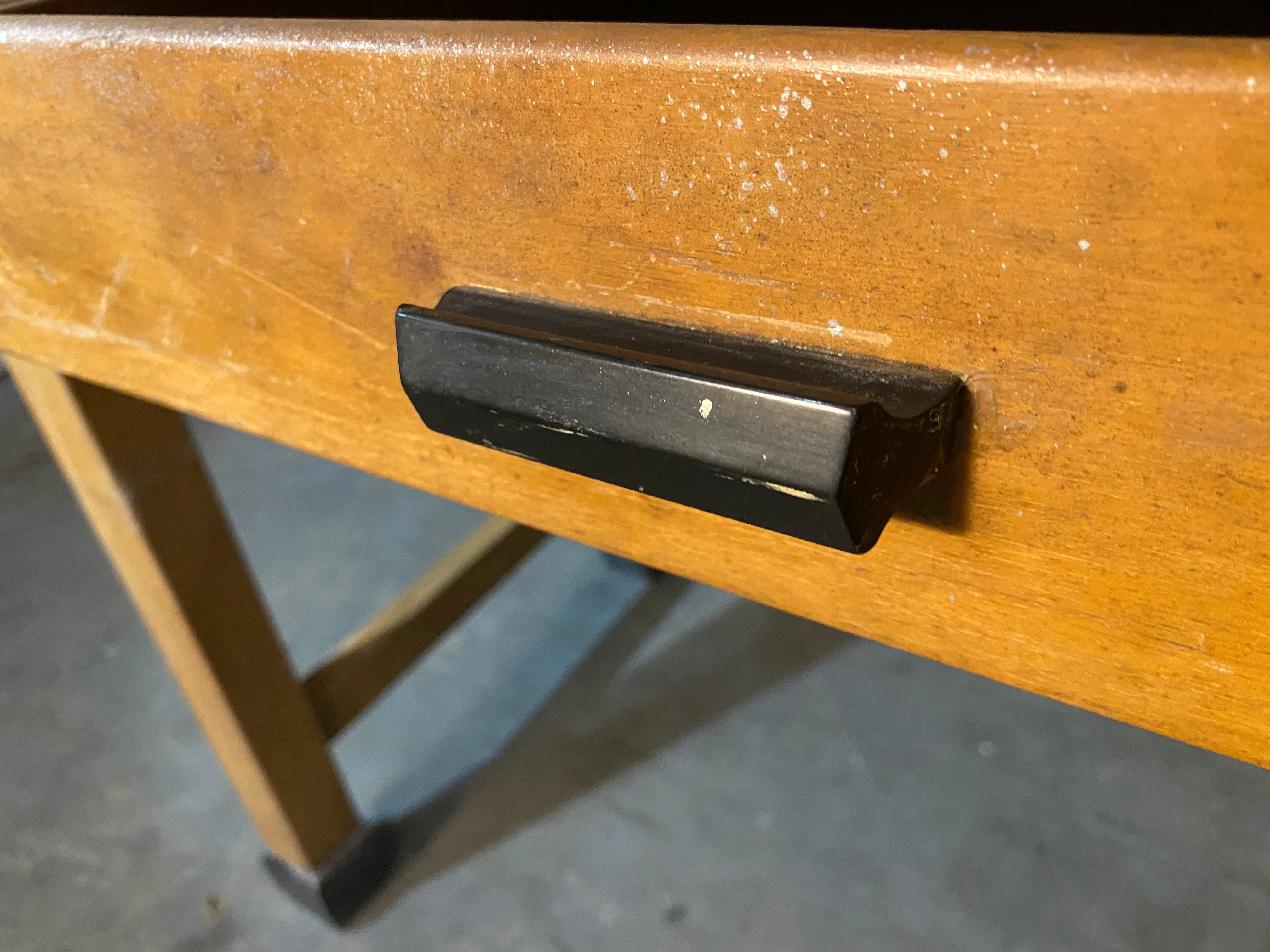 1940 Maple work station / desk | Scott Landon Antiques and Interiors.