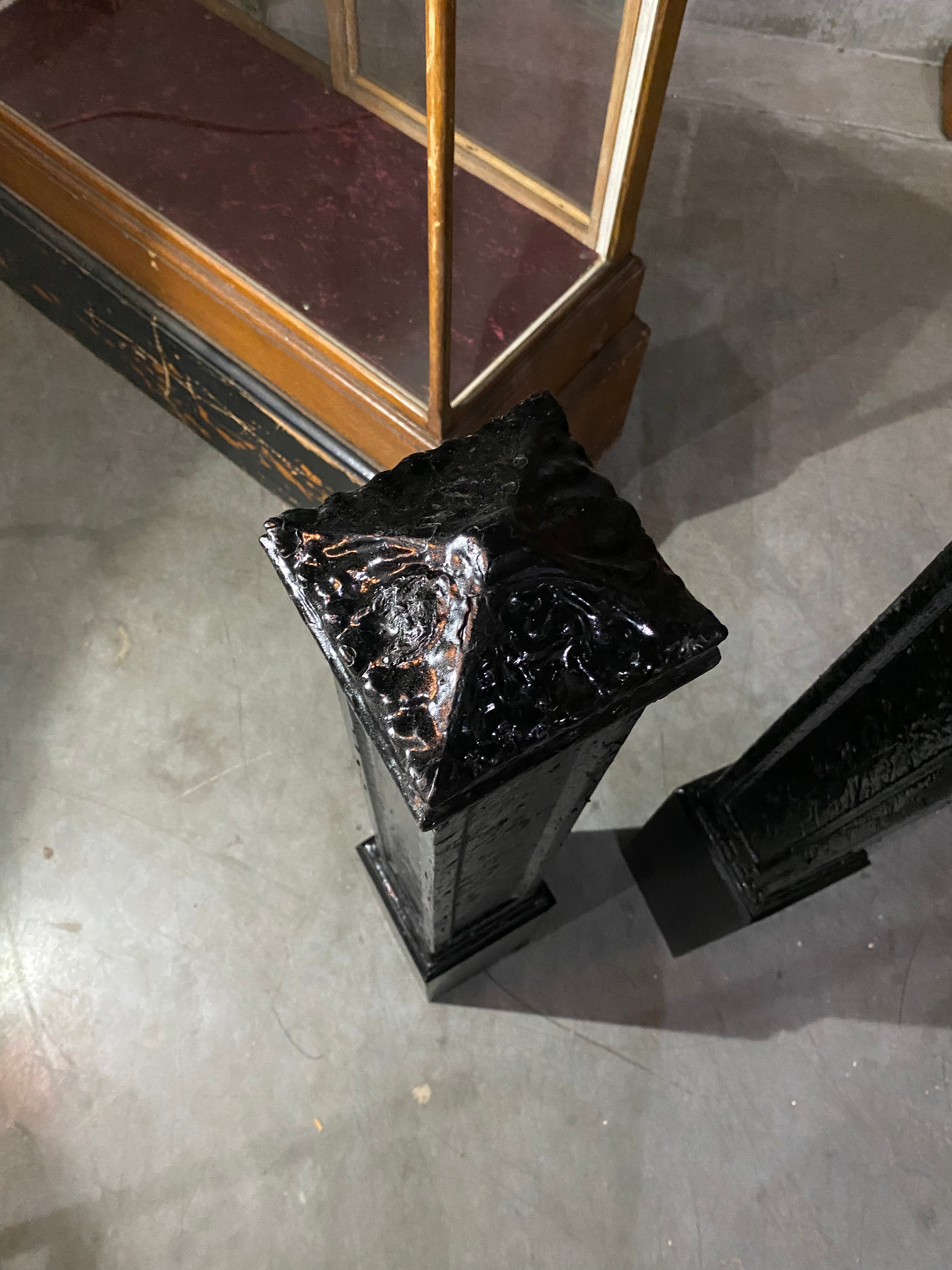 1890 Cast iron Newel post | Scott Landon Antiques and Interiors.