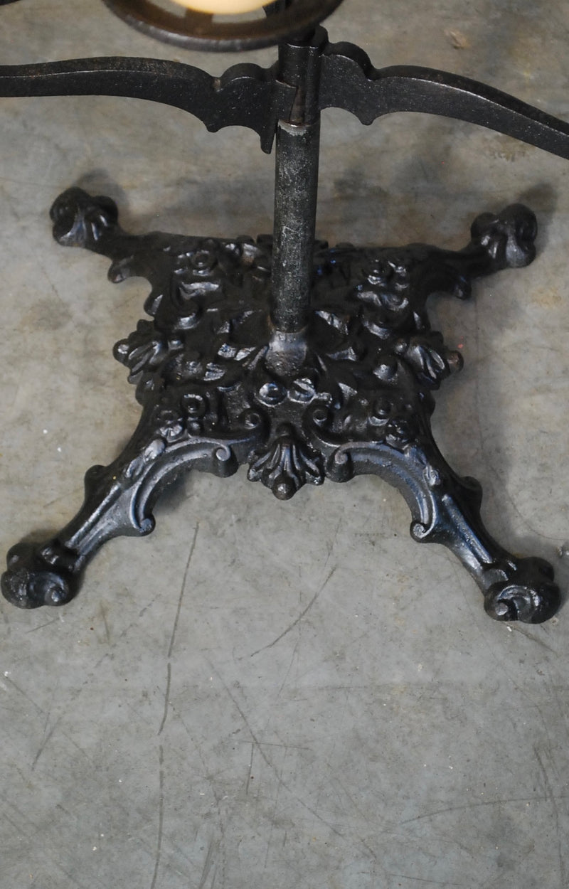 19th century  Cast iron revolving flower plant stand  by   Chase & co. 1882 | Scott Landon Antiques and Interiors.