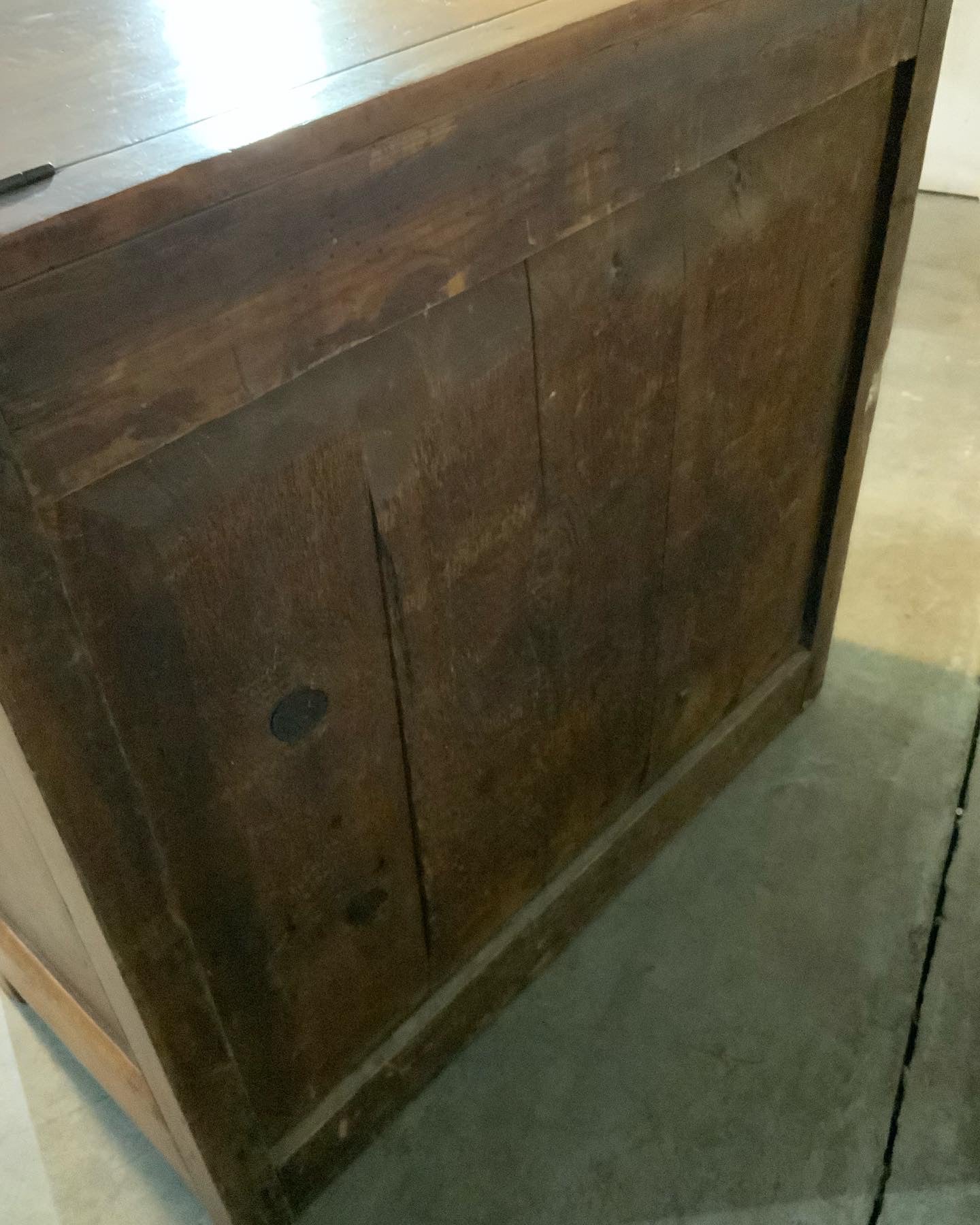 1820 pine Quebec transitional chest | Scott Landon Antiques and Interiors.