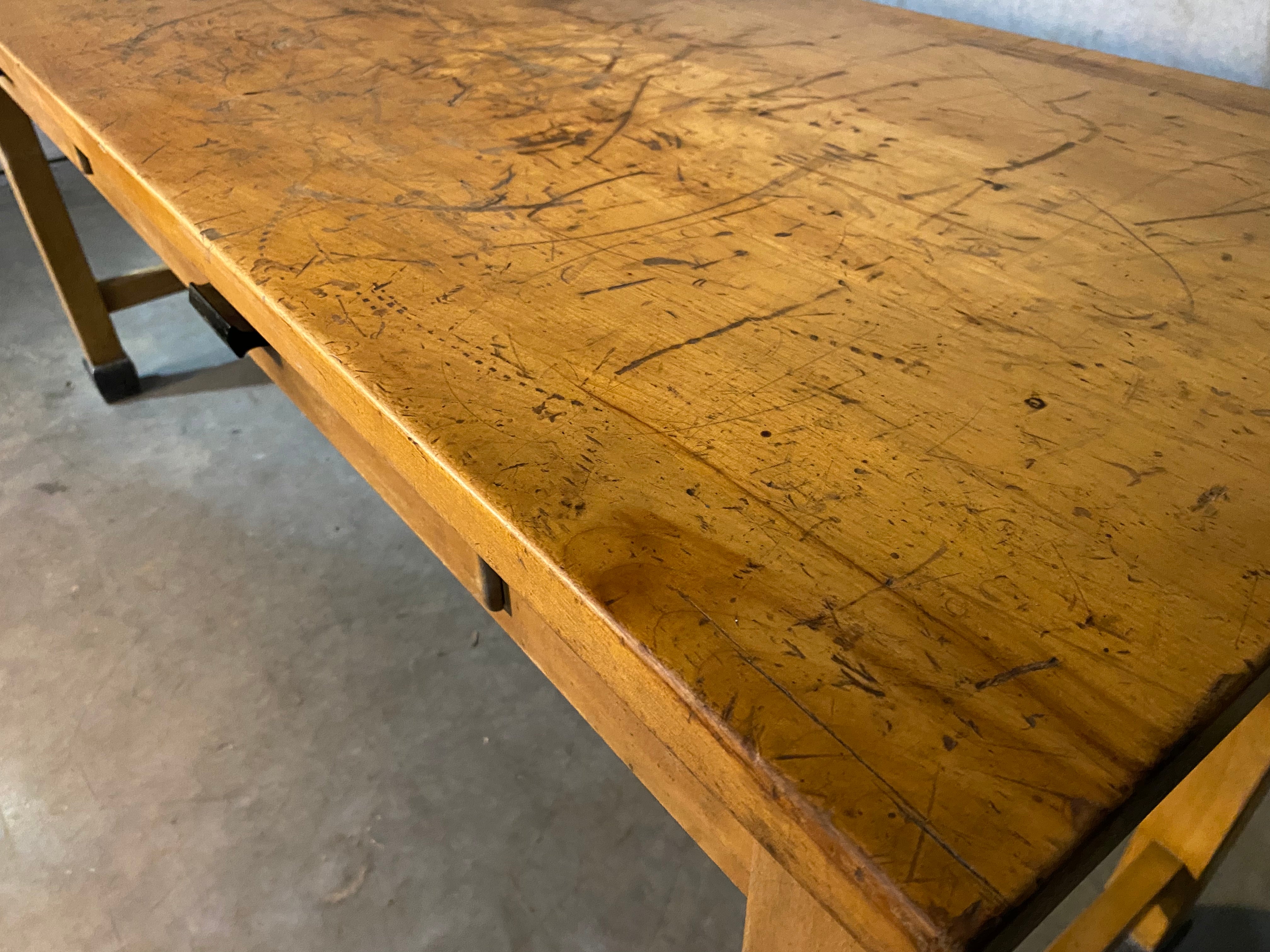 1940 Maple work station / desk | Scott Landon Antiques and Interiors.