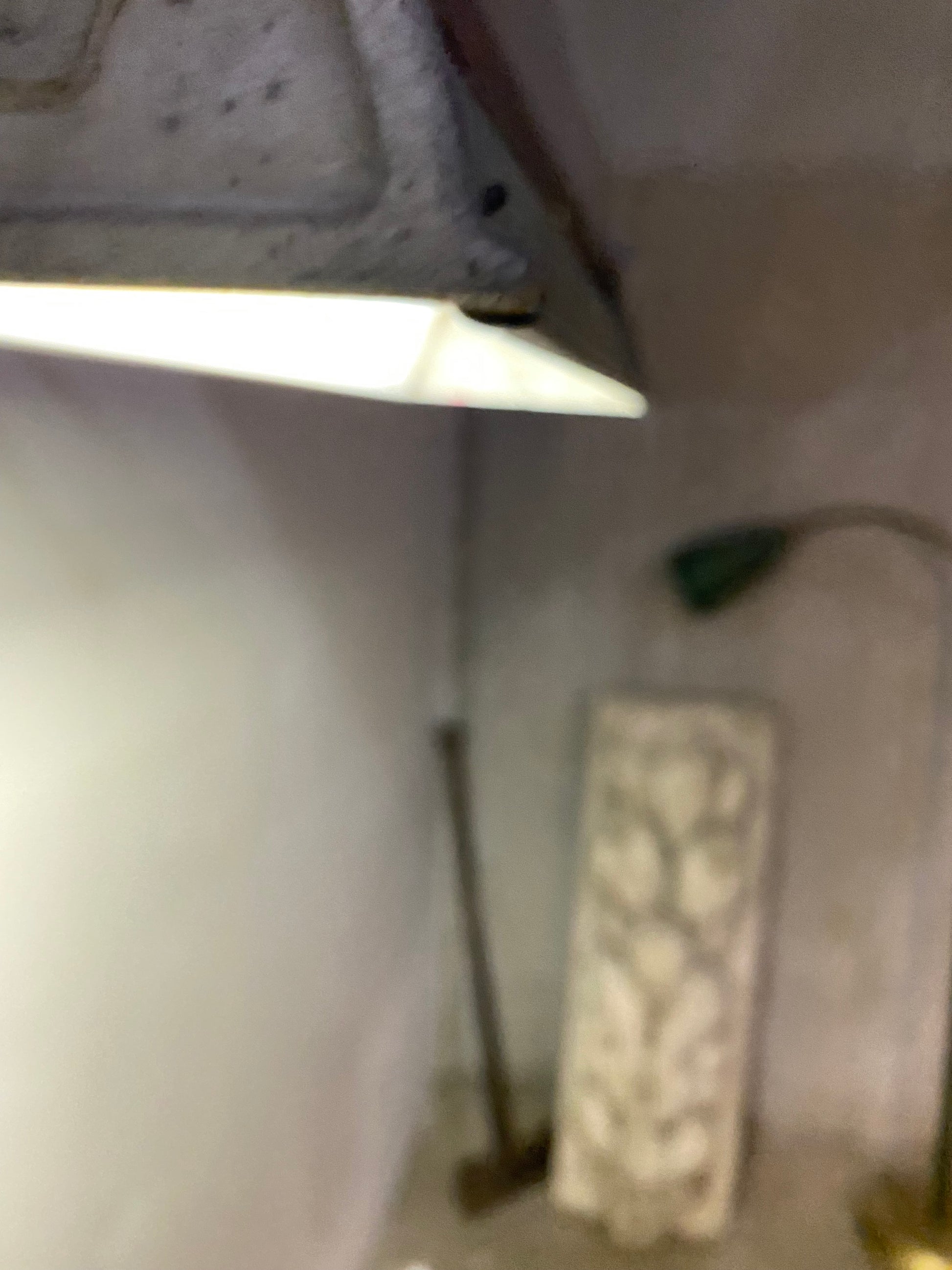1930 Wheeler RARE Fluorescent task light Factory Sconce | Scott Landon Antiques and Interiors.