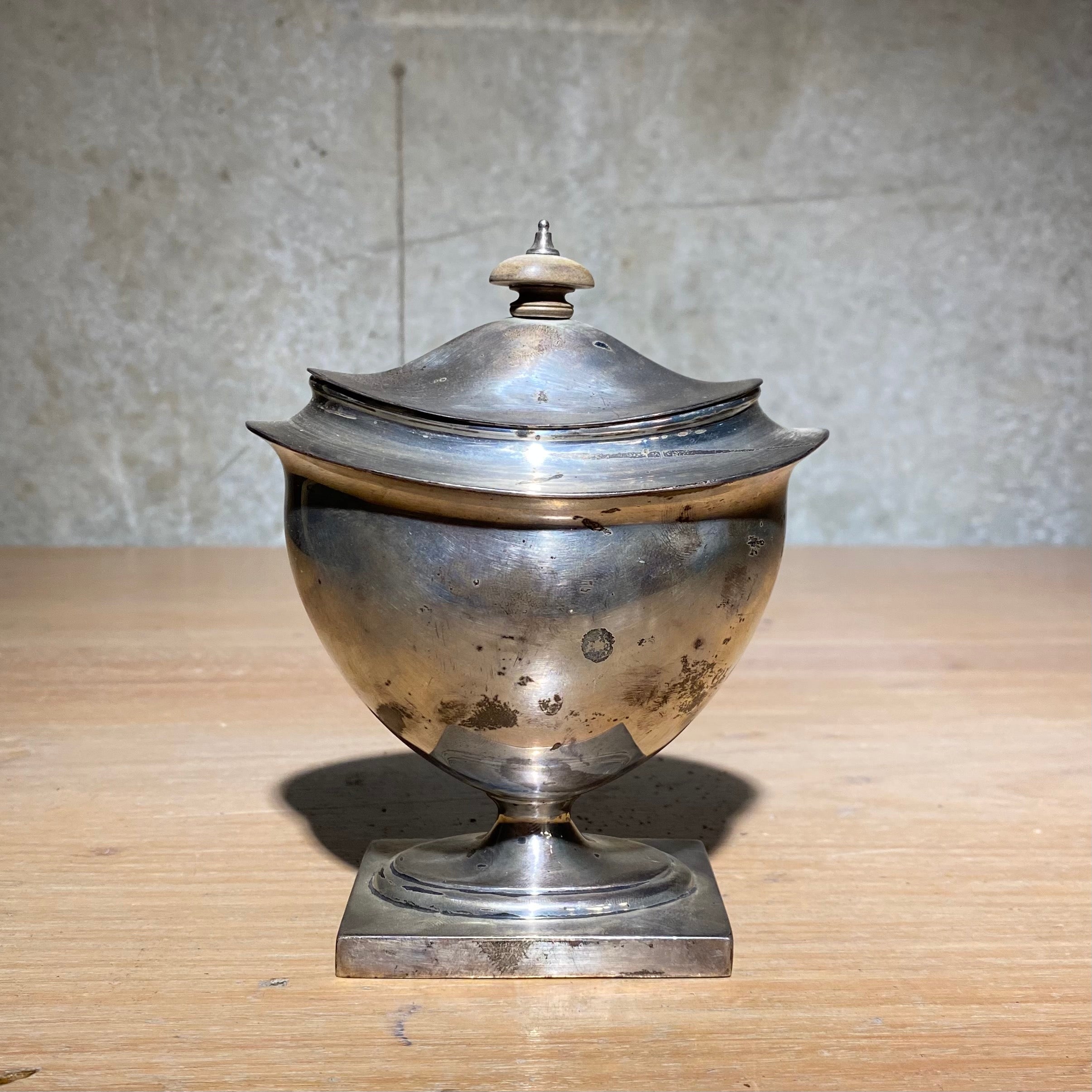 19thc Sterling Silver Sugar Bowl