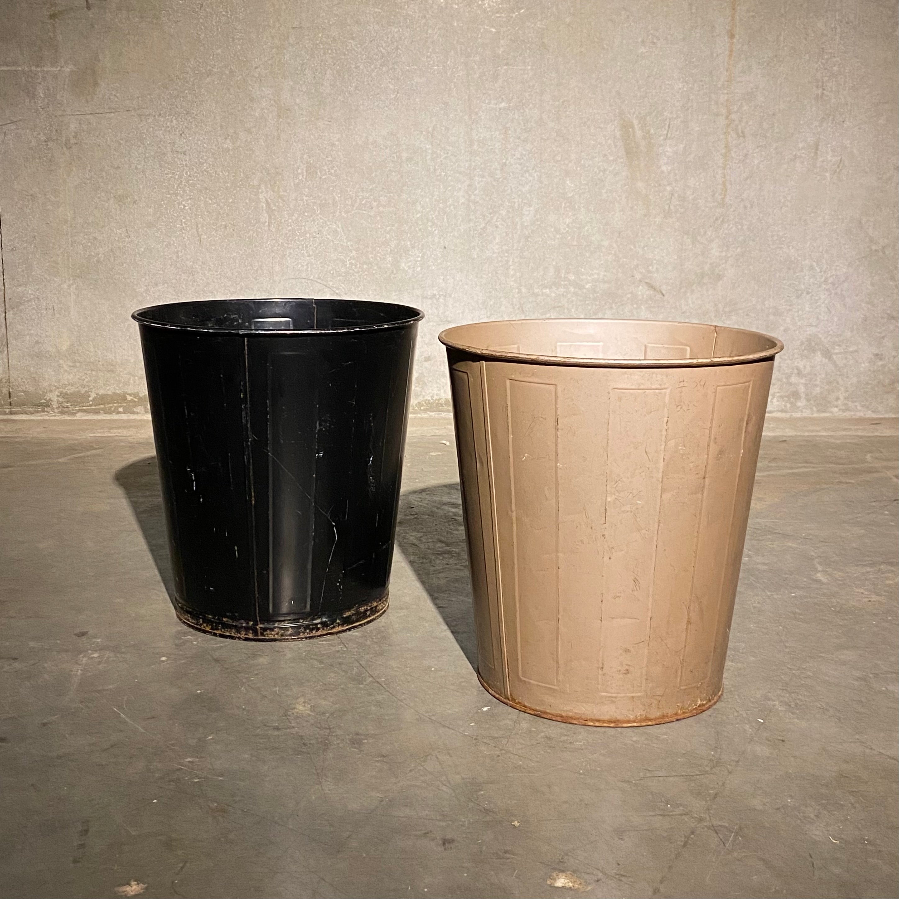 Industrial Lawson Metal Waste Basket