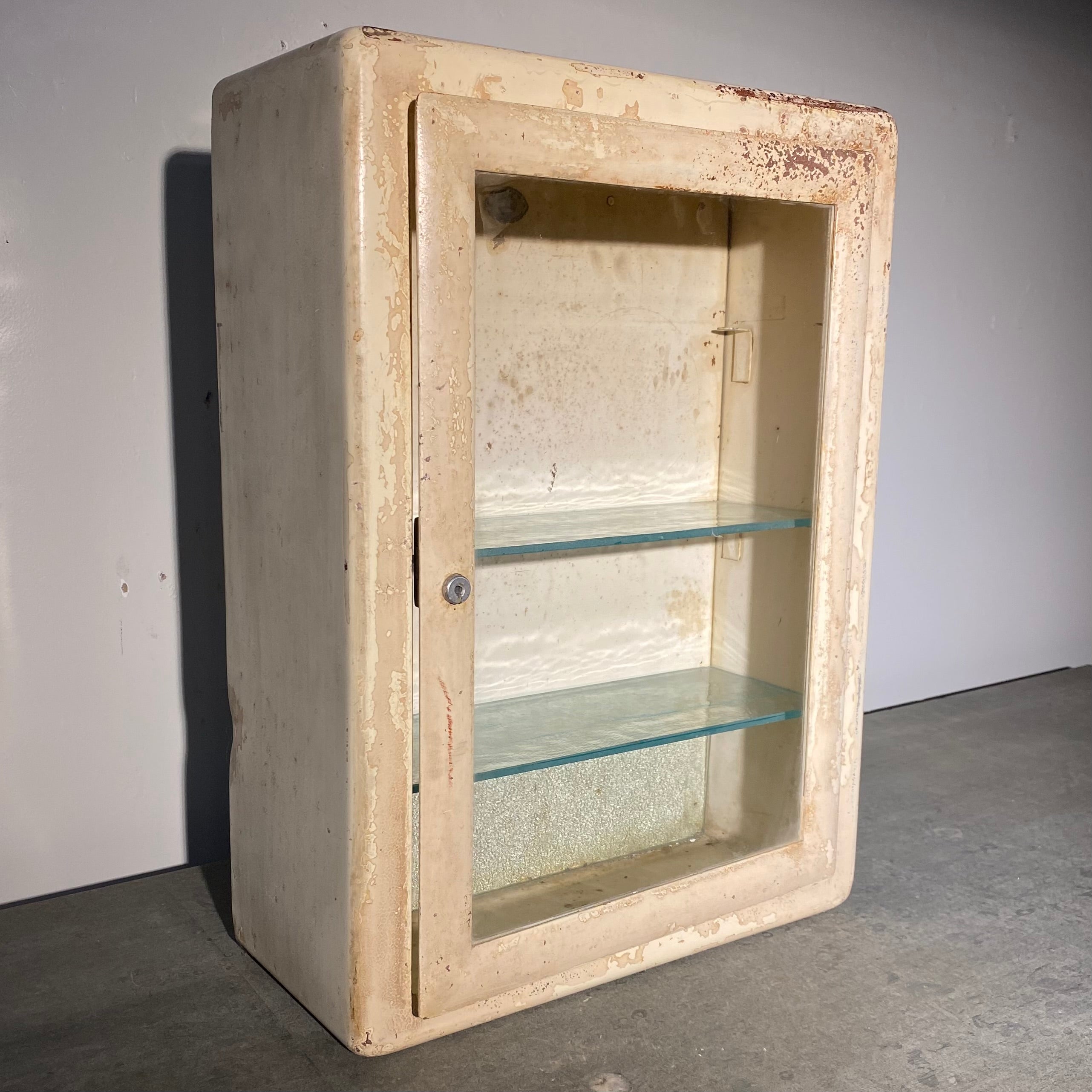 Metal Medicine Cabinet by Brüder Fuchs