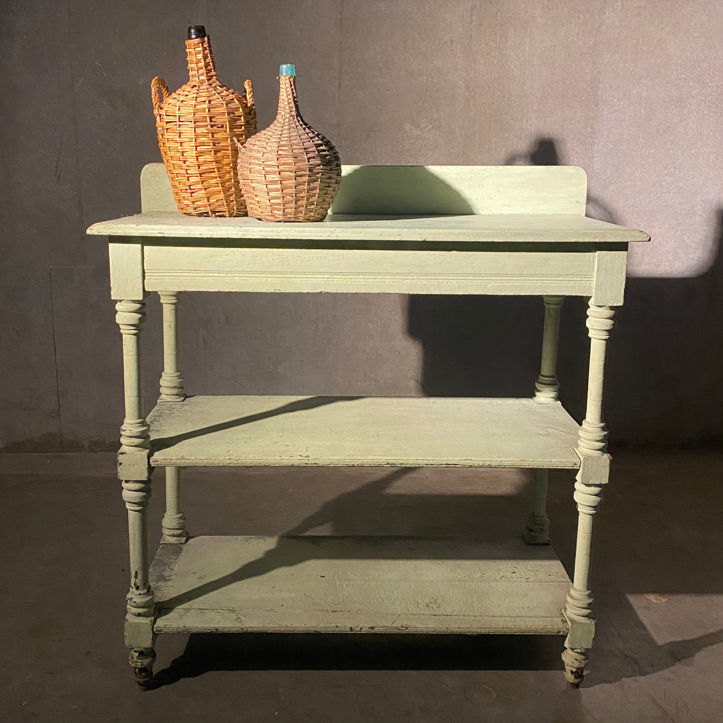 1880 Farmhouse Style Server Sideboard