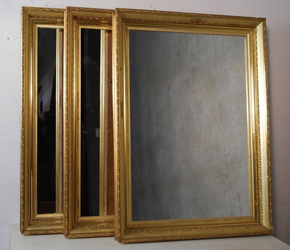 19thc  Gold leaf  Mirrors from a church in Montreal | Scott Landon Antiques and Interiors.