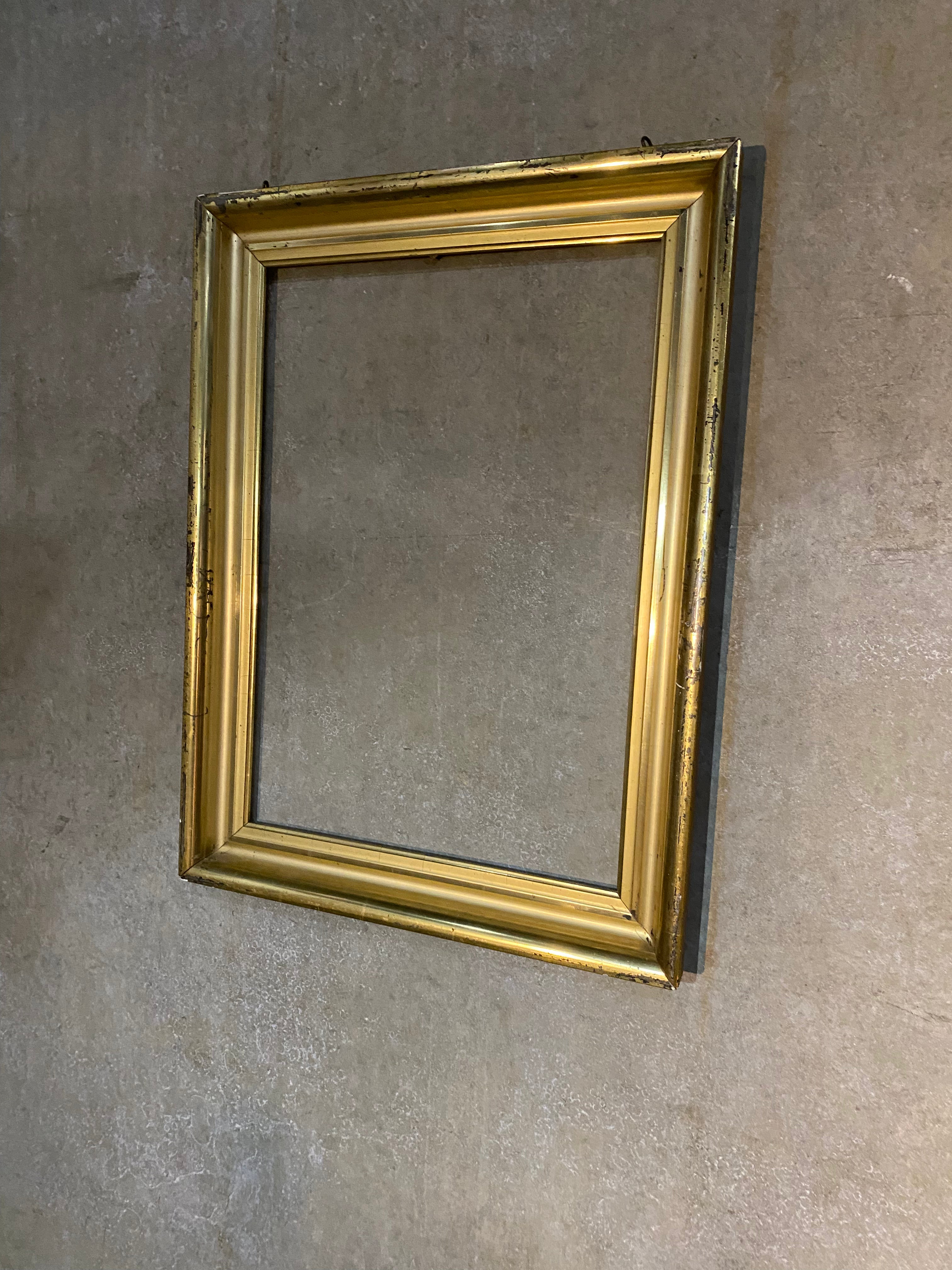 19th century gilded wood frame