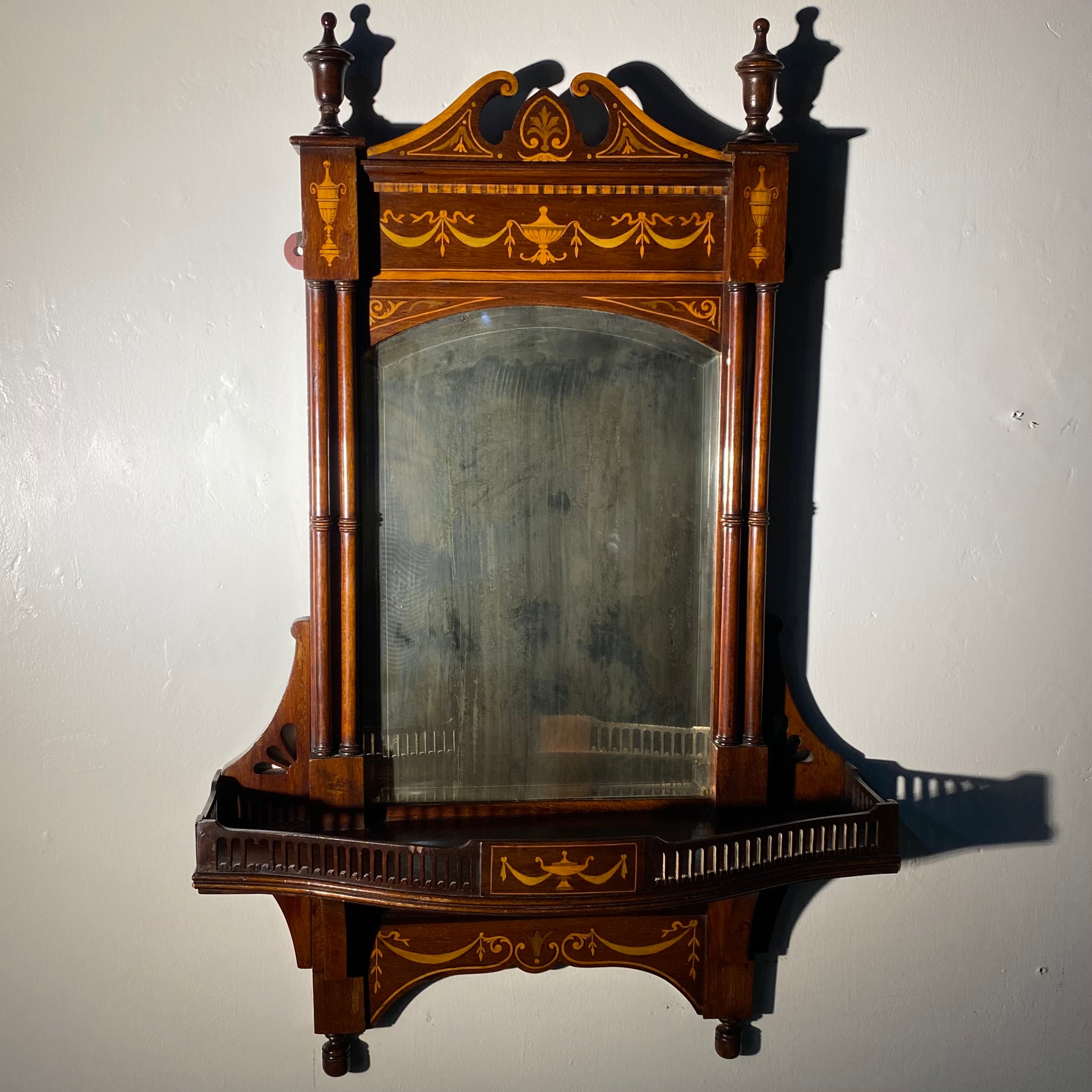 19th Century Valet Mirror
