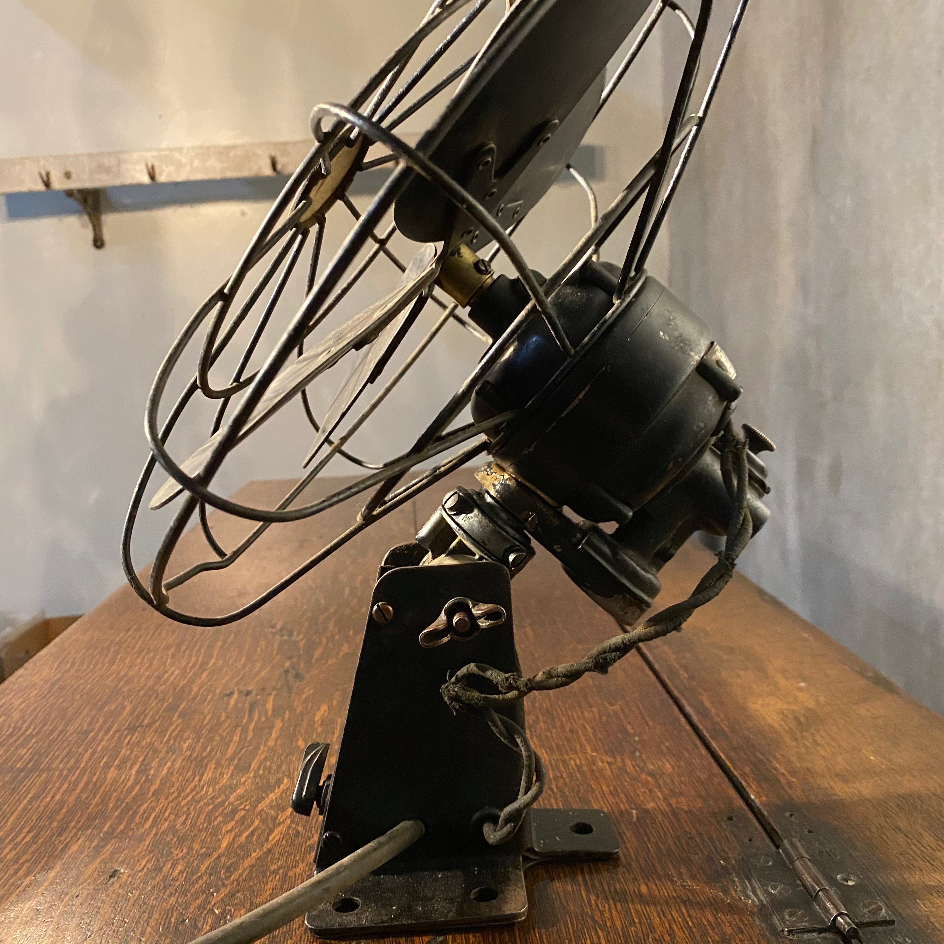 1920 rare wall mount Westinghouse Industrial Electric Fan
