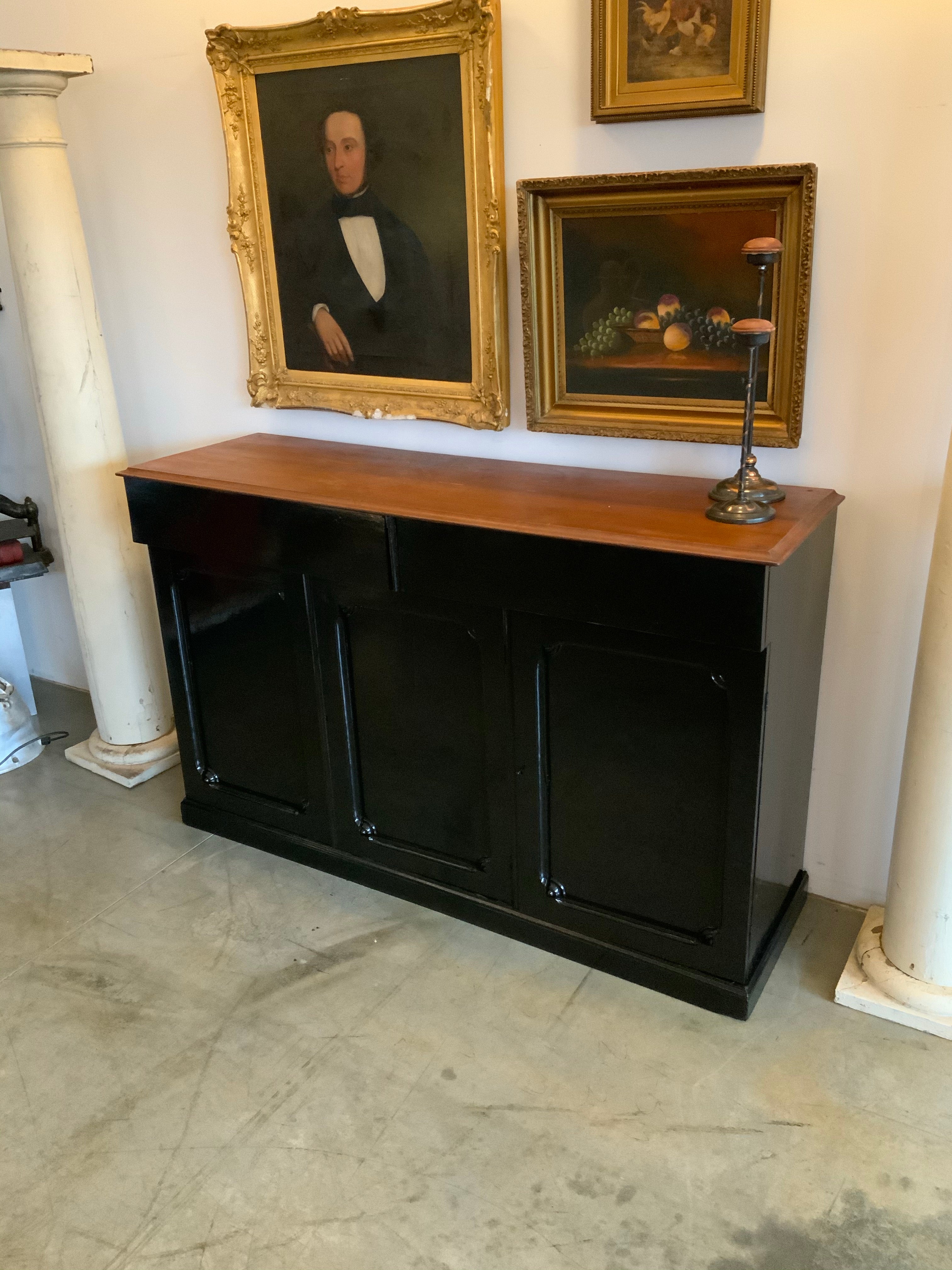 1840 Walnut Canadian sideboard / Buffet | Scott Landon Antiques and Interiors.