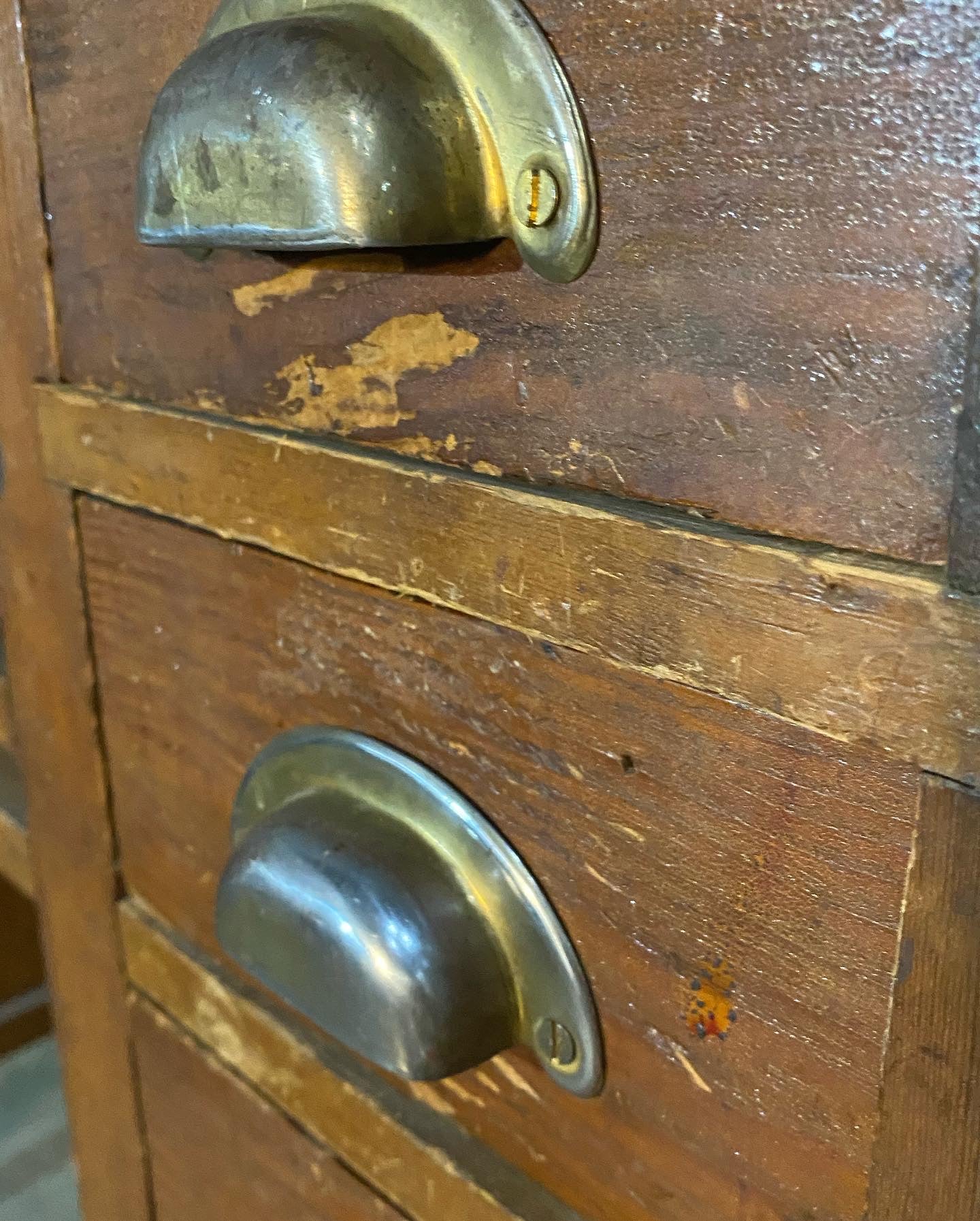 1920 original watchmakers  jewellers desk from BIRKS  STORE Vancouver | Scott Landon Antiques and Interiors.