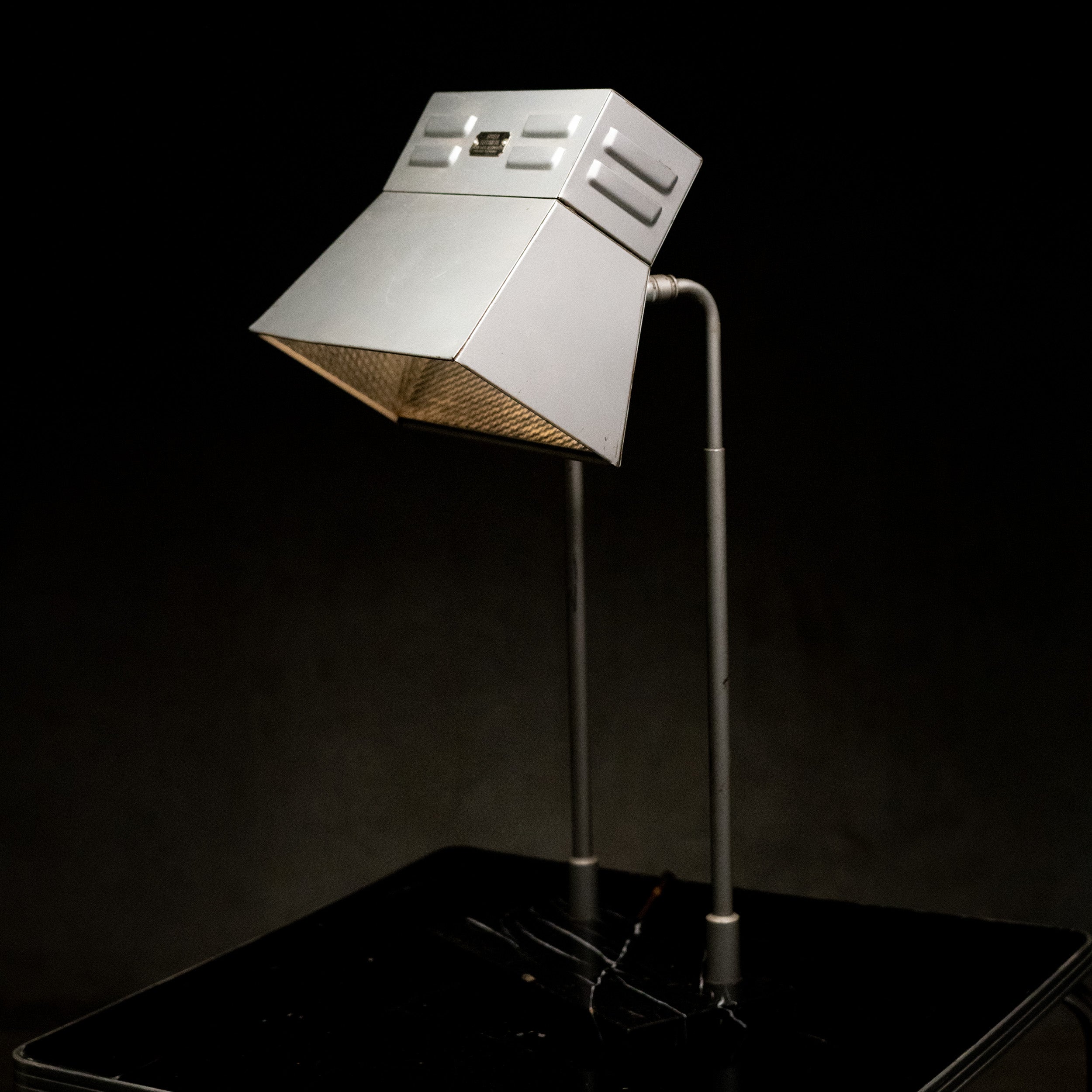 1920 Rare Industrial Desk Lamp by Apollo Electrical Co., Chicago