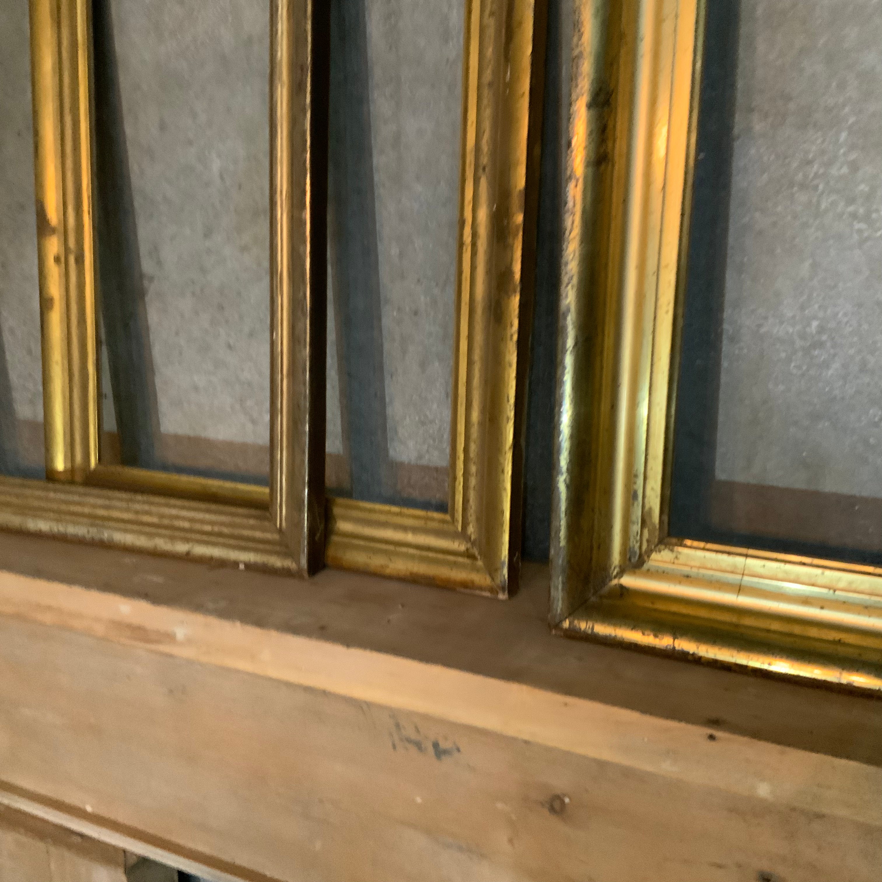 19th Century Gilded Wood Frames